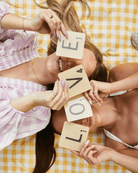 Love Scrabble Tiles | Set of 4 Coasters - Tart By Taylor