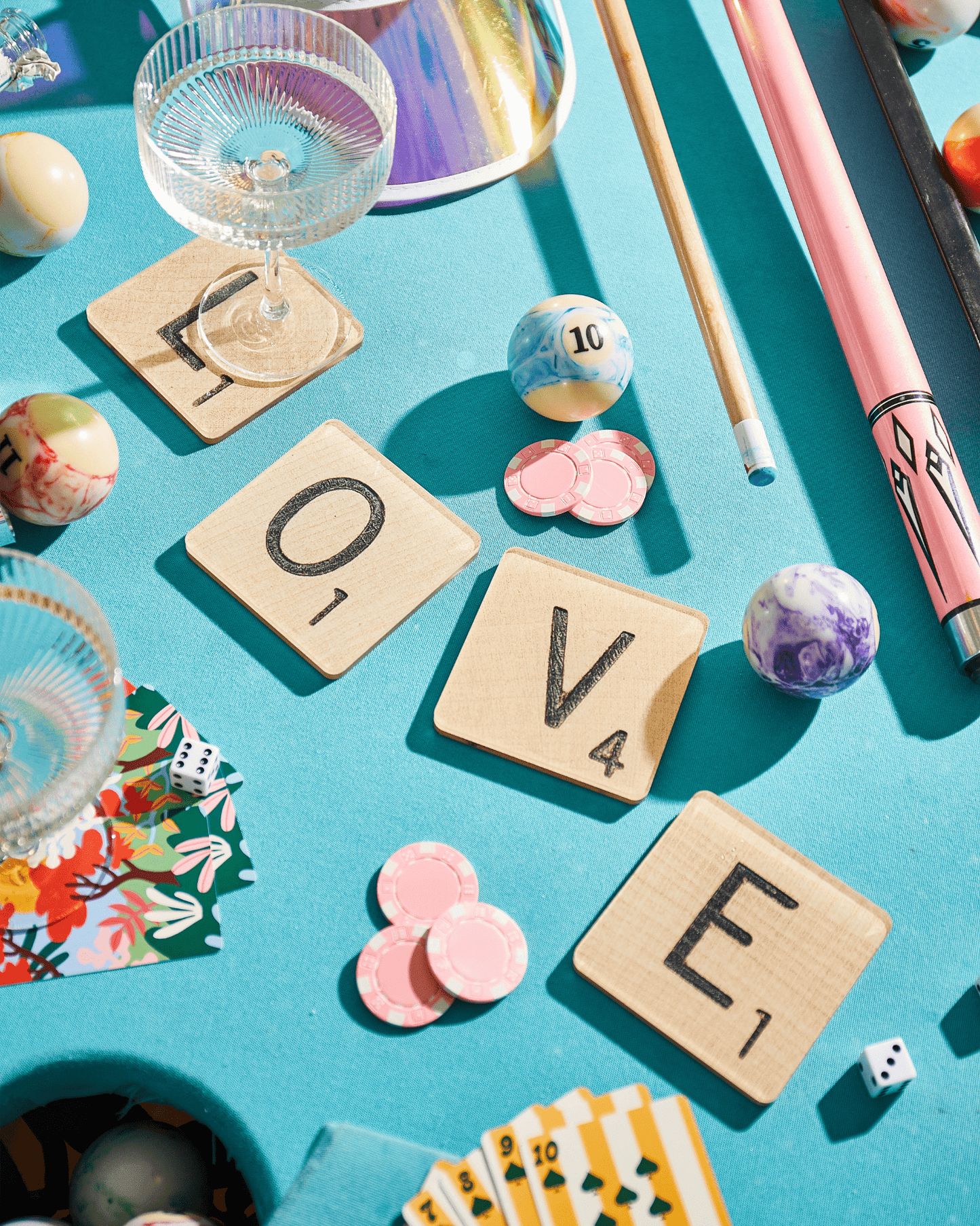 Love Scrabble Tiles | Set of 4 Coasters - Tart By Taylor