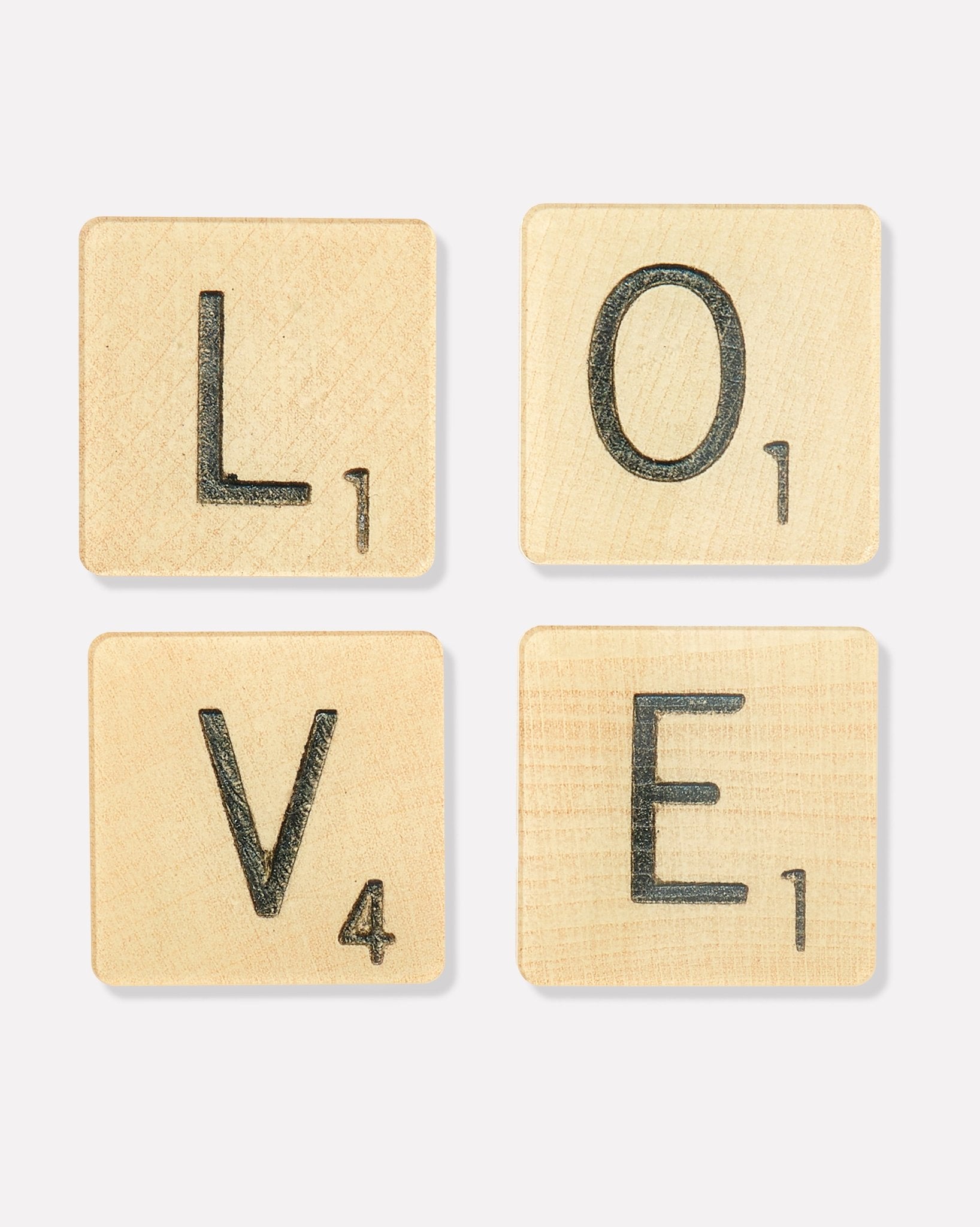 Love Scrabble Tiles | Set of 4 Coasters - Tart By Taylor