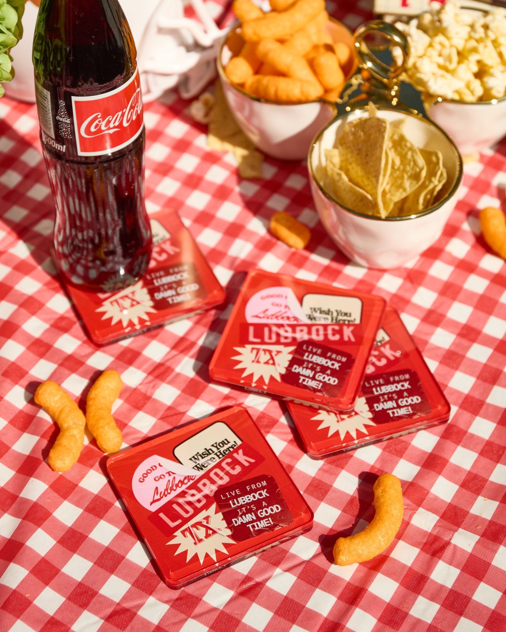 Lubbock Coasters | Tailgate Collection - Tart By Taylor