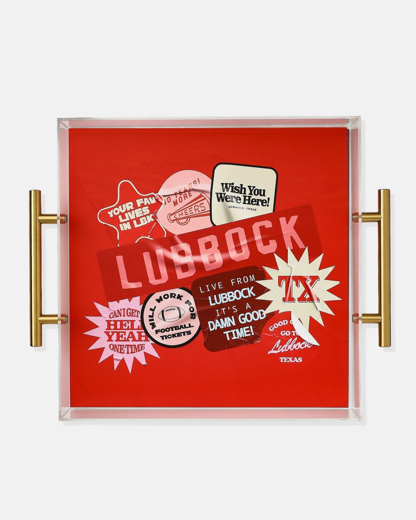 Lubbock Large Tray | Tailgate Collection - Tart By Taylor