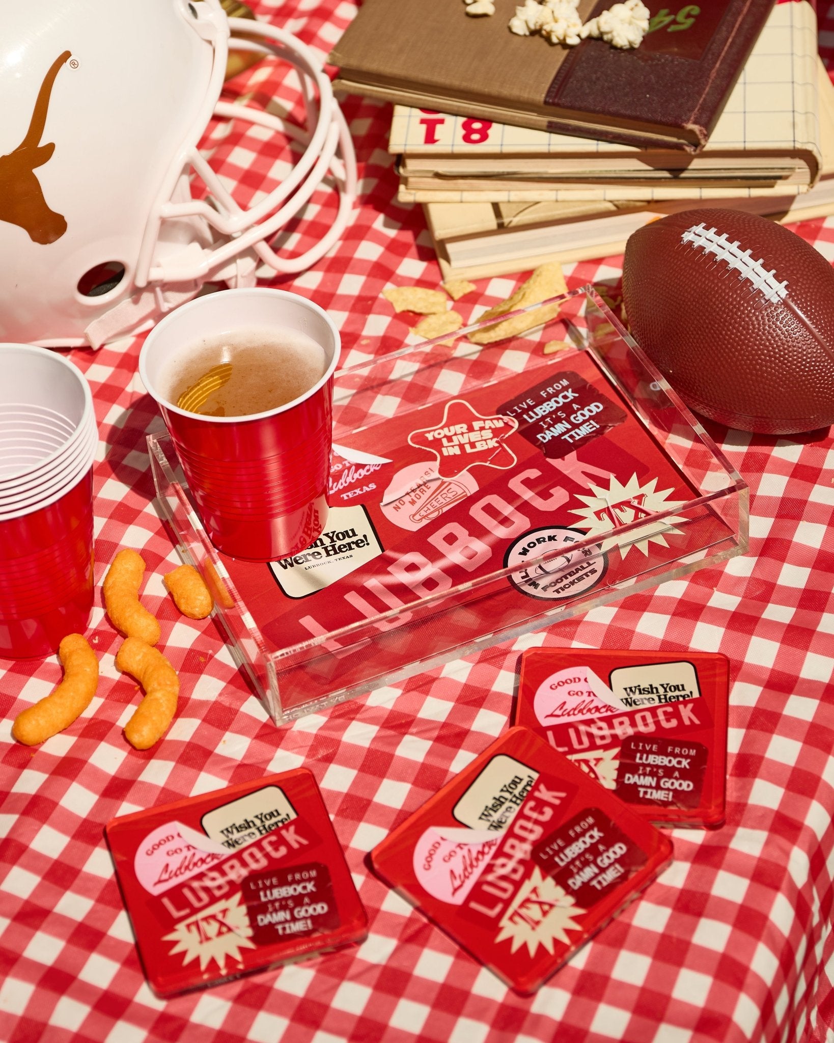 Lubbock Small Tray | Tailgate Collection - Tart By Taylor