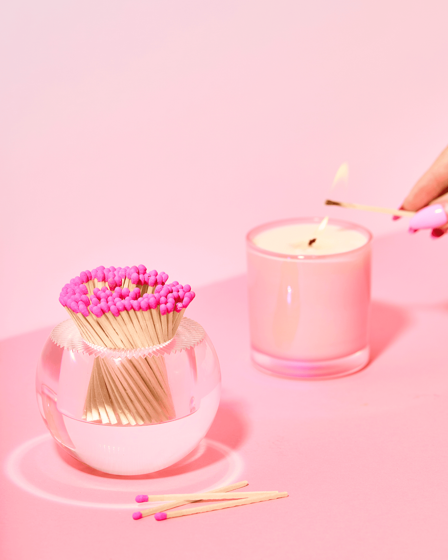 Match Striker | Hot Pink Matches - Tart By Taylor