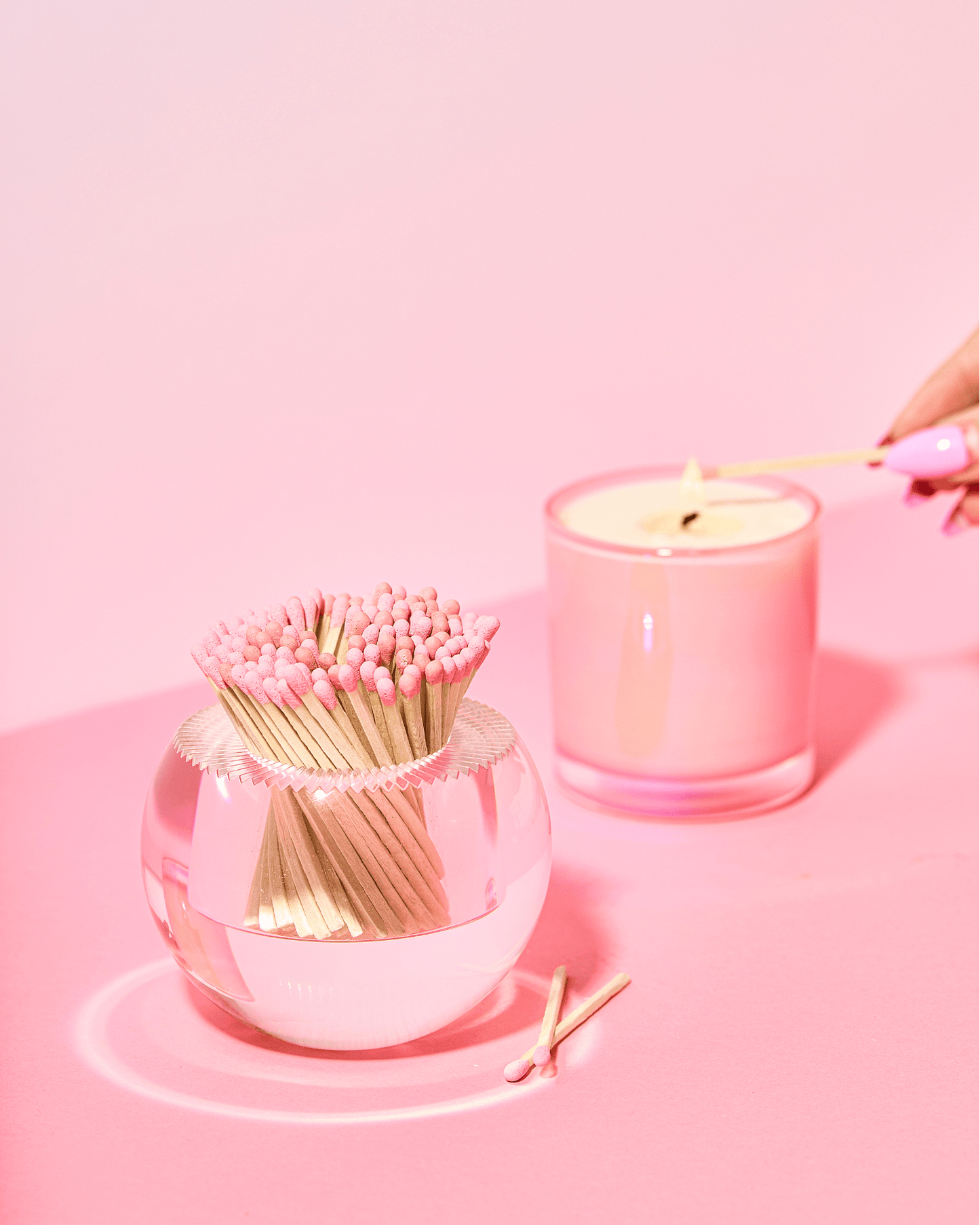 Match Striker | Light Pink Matches - Tart By Taylor