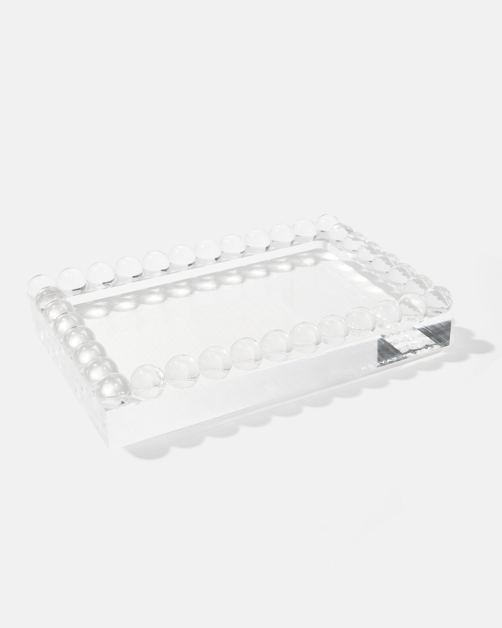 Medium Bubble Lucite Tray - Thumbnail 2