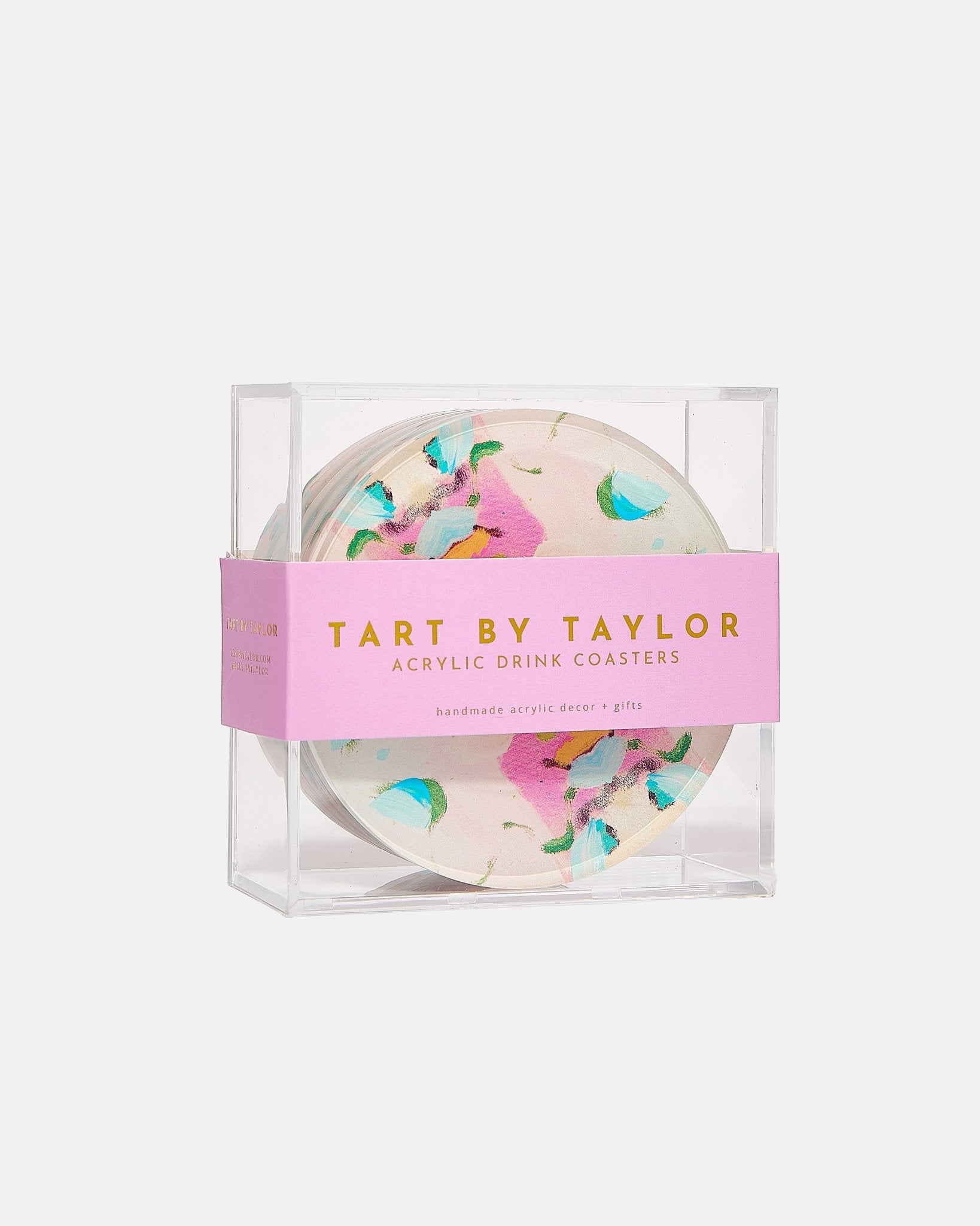 Monets Garden Pink | Laura Park x Tart Coasters - Tart By Taylor