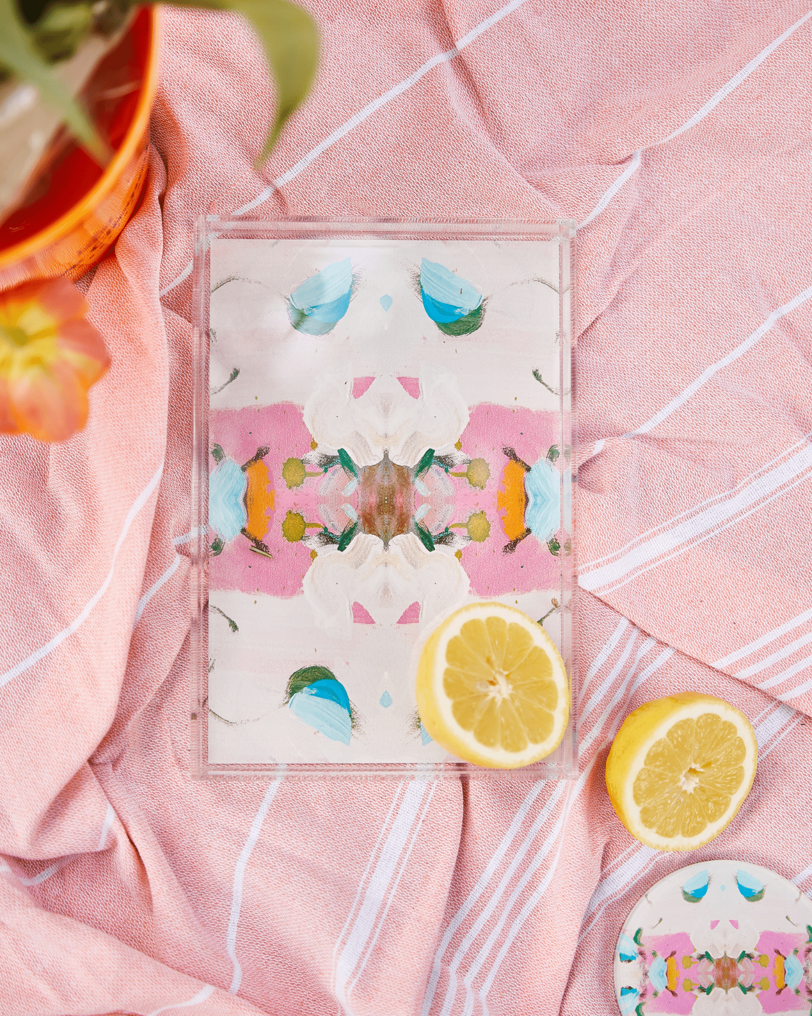 Monets Garden Pink | Laura Park x Tart Small Tray - Tart By Taylor