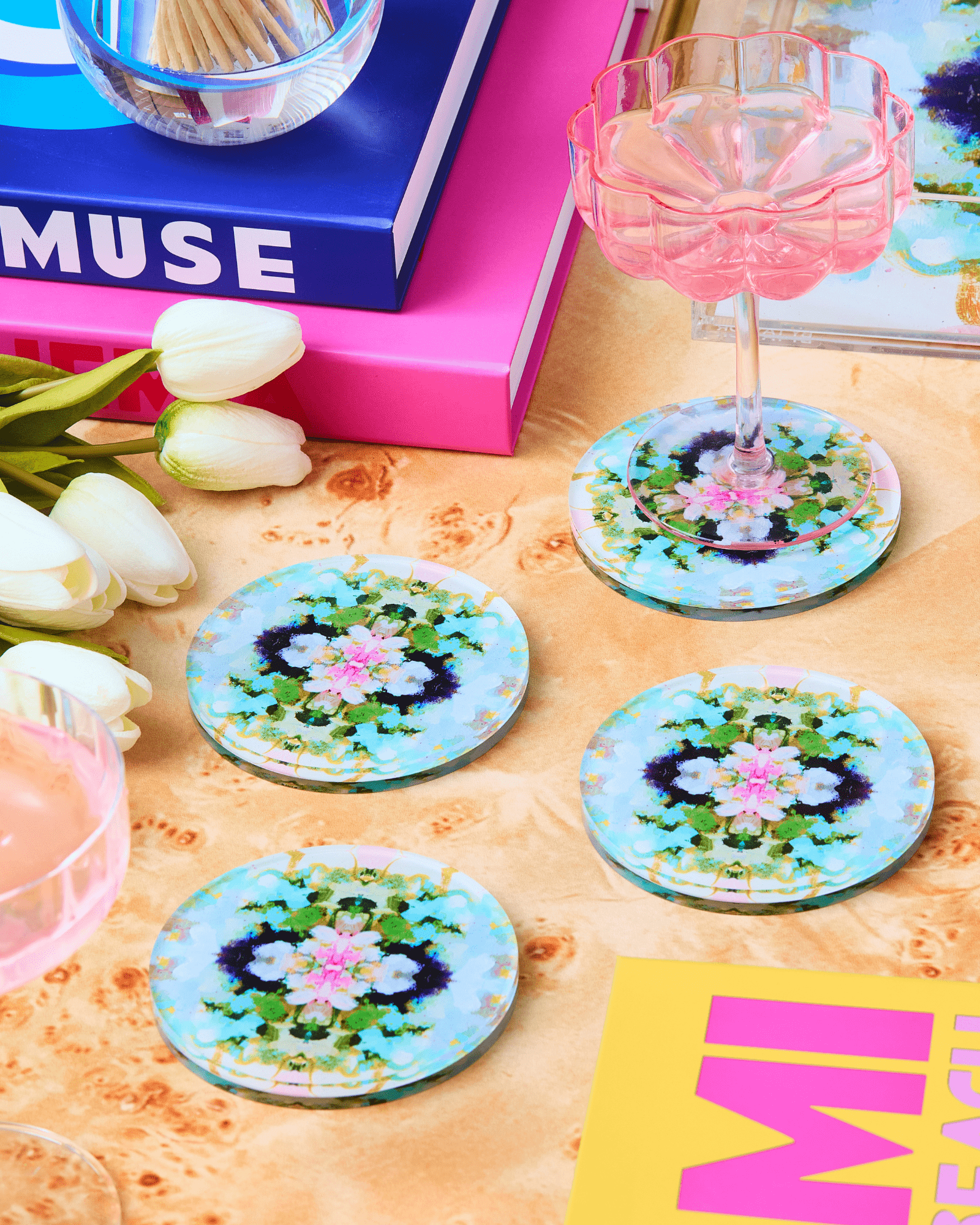 Nantucket Bloom Laura Park x Tart Coasters - Thumbnail 4
