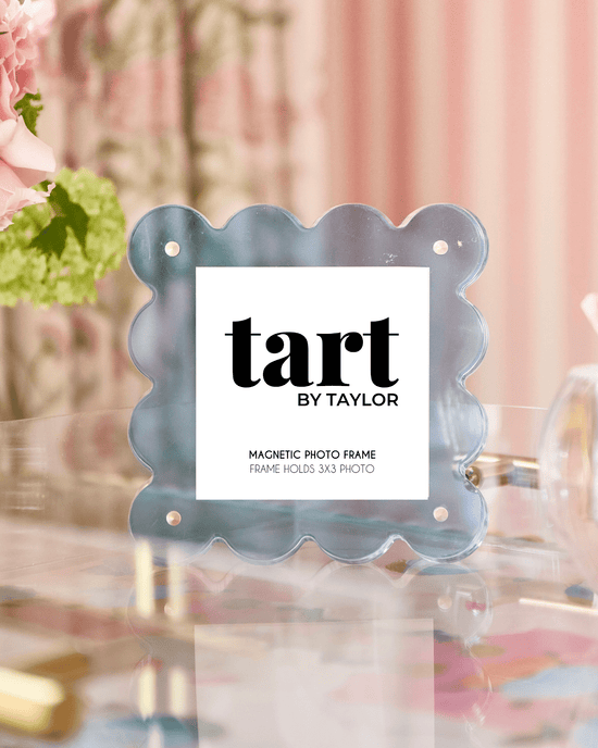 Neon Blue Mini Acrylic Picture Frame - Tart By Taylor