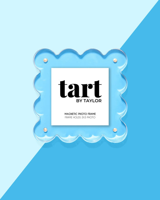 Neon Blue Mini Acrylic Picture Frame - Tart By Taylor