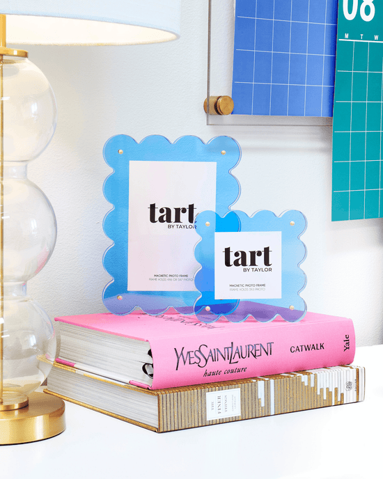 Neon Blue Mini Acrylic Picture Frame - Tart By Taylor