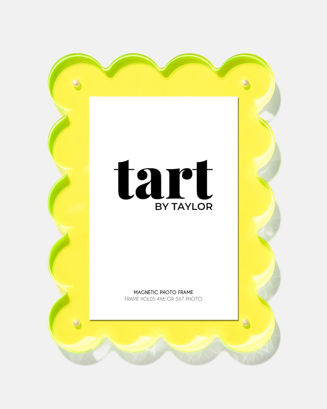 Neon Lime Acrylic Picture Frame - Tart By Taylor