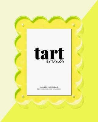 Neon Lime Acrylic Picture Frame - Tart By Taylor