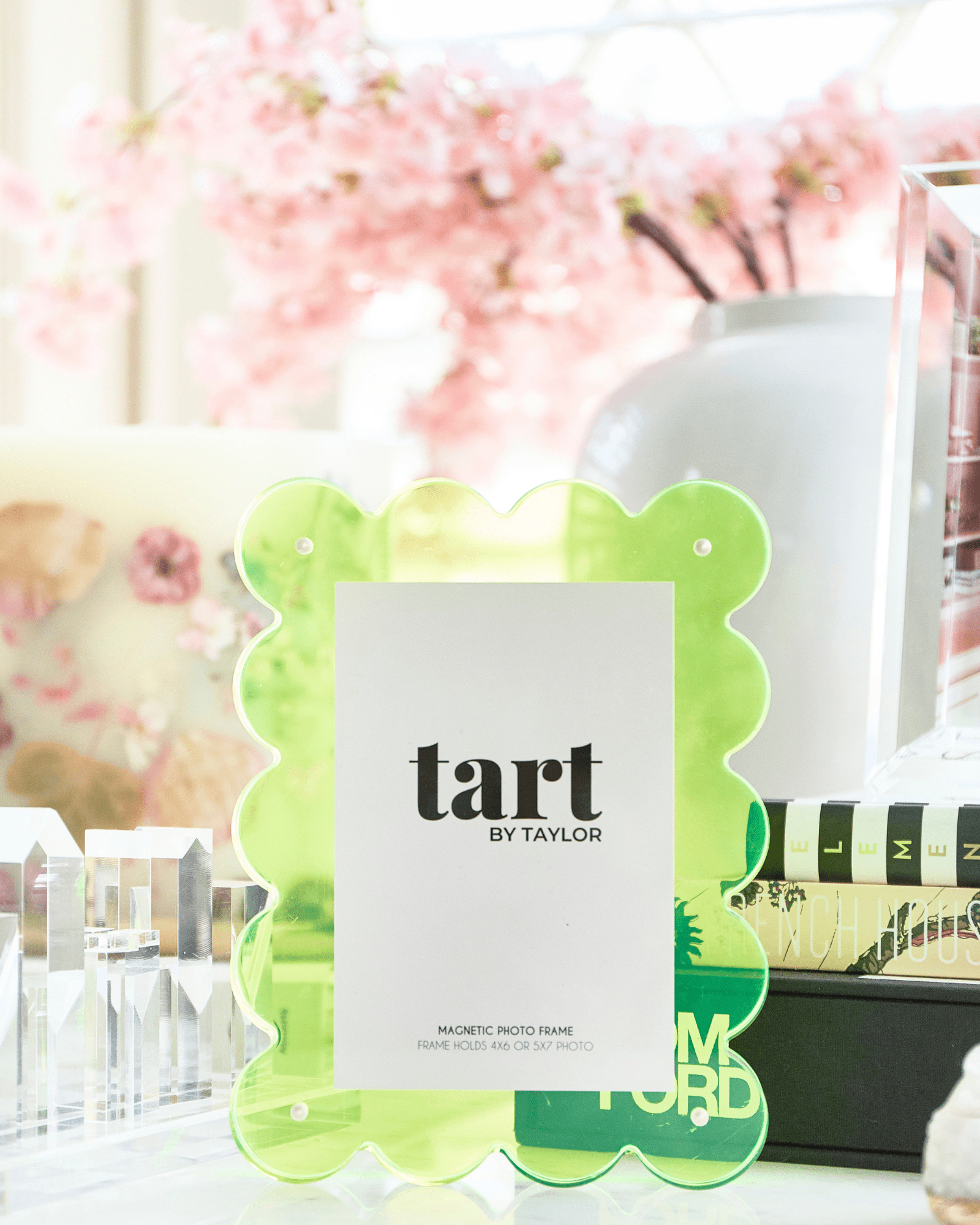 Neon Lime Acrylic Picture Frame - Tart By Taylor