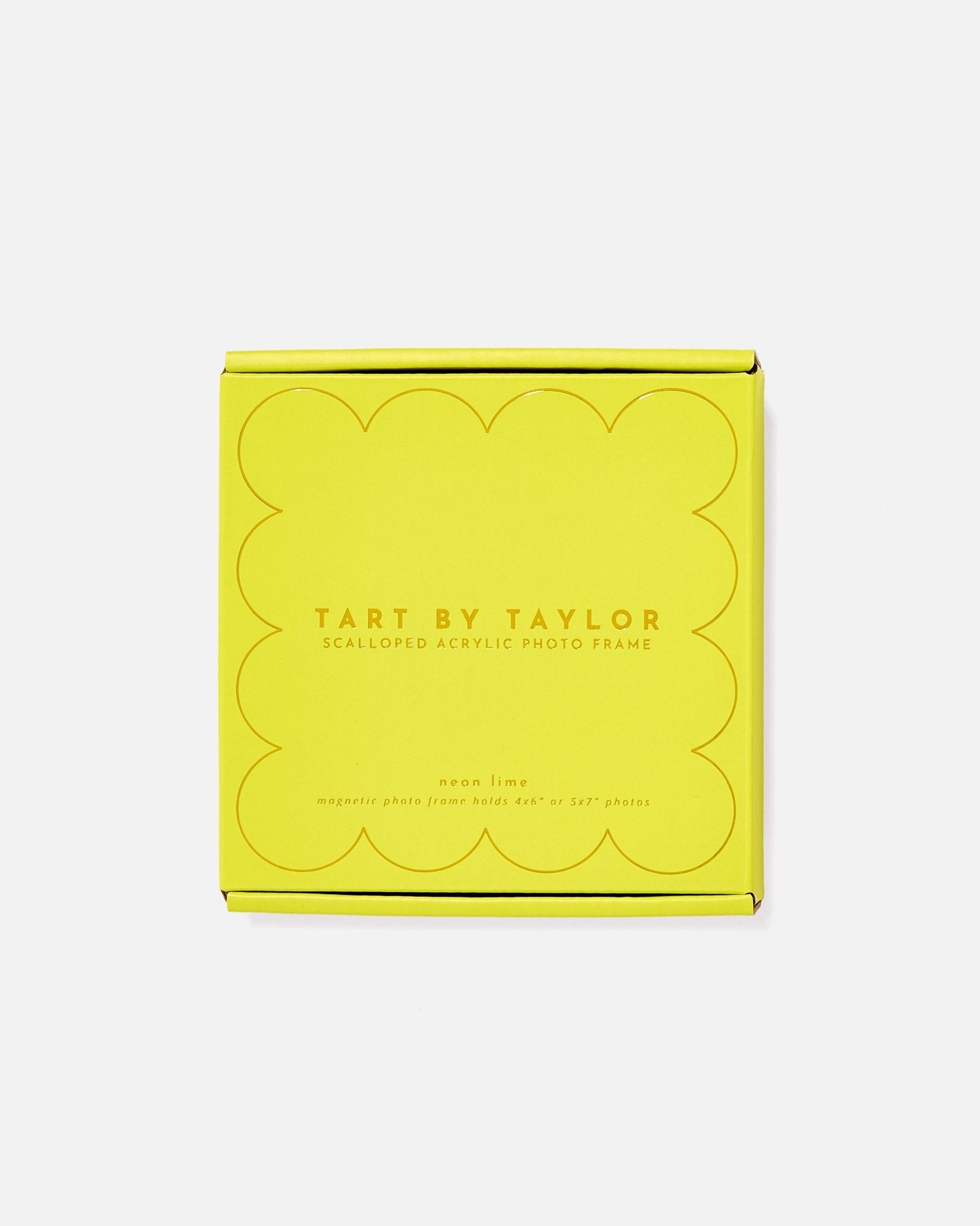Neon Lime Mini Acrylic Picture Frame - Tart By Taylor