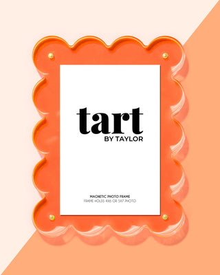 Neon Orange Acrylic Picture Frame - Tart By Taylor