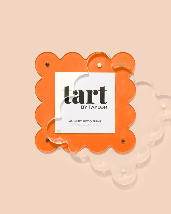 Neon Orange Mini Acrylic Picture Frame - Tart By Taylor