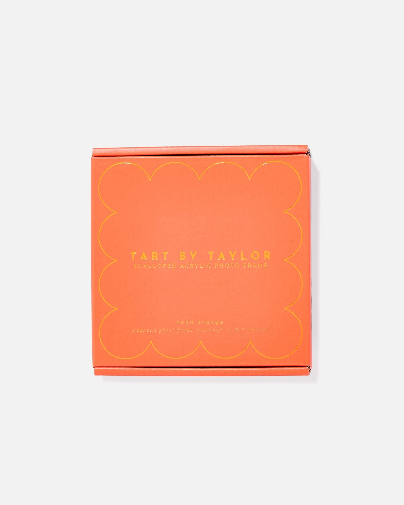 Neon Orange Mini Acrylic Picture Frame - Tart By Taylor