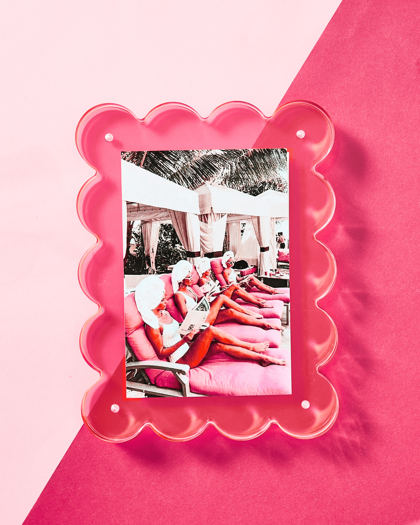 Neon Pink Acrylic Picture Frame - Tart By Taylor