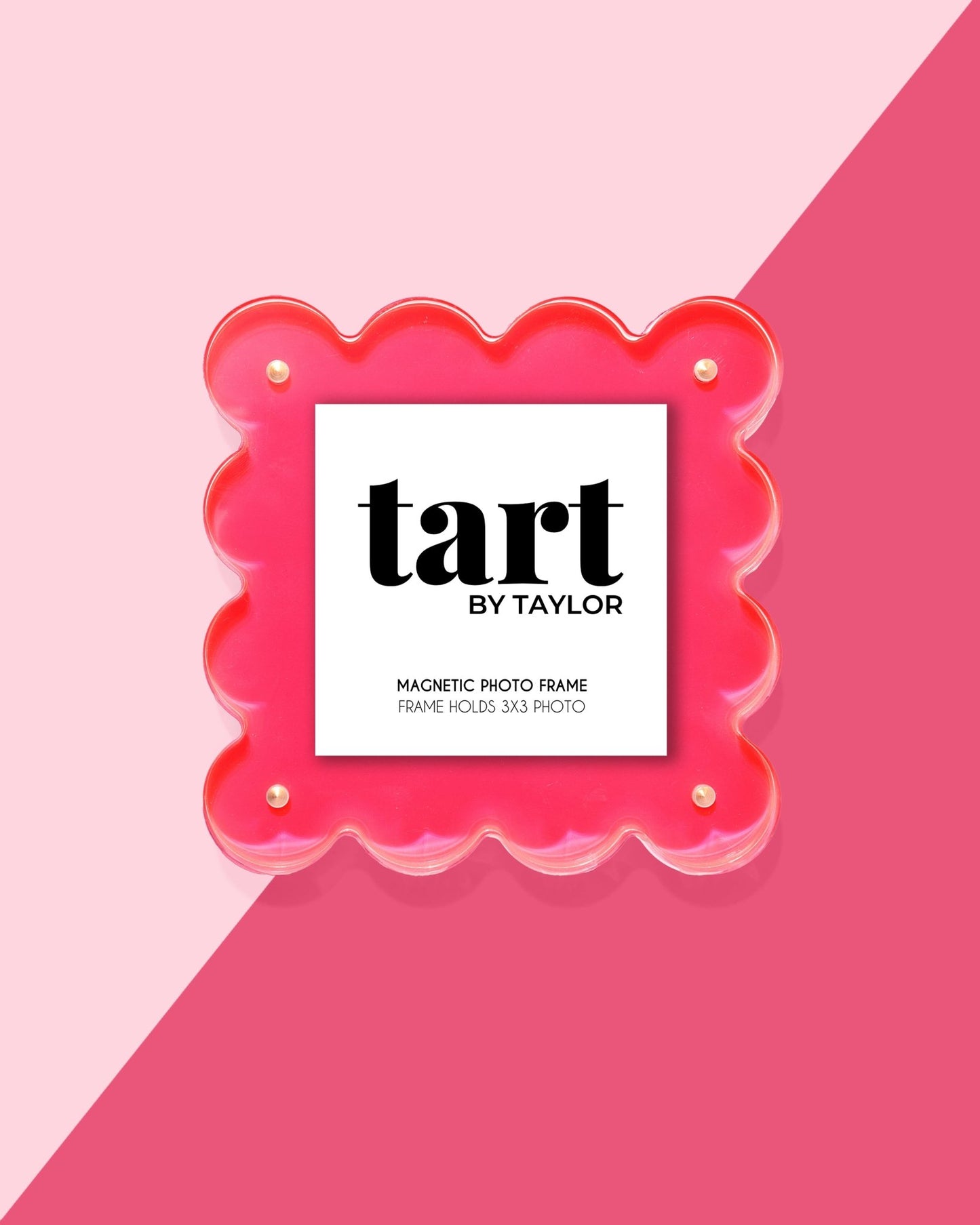 Neon Pink Mini Acrylic Picture Frame - Tart By Taylor