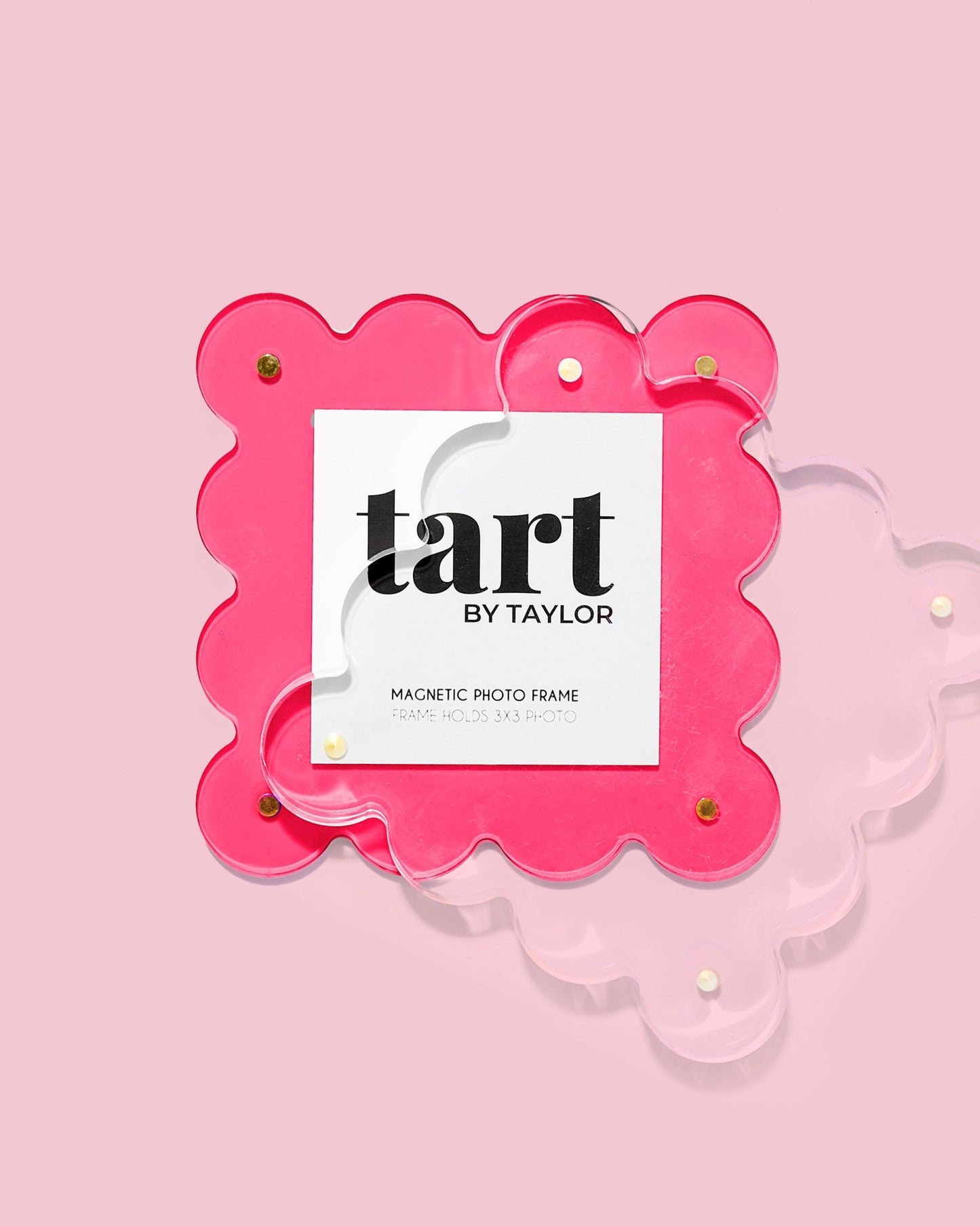 Neon Pink Mini Acrylic Picture Frame - Tart By Taylor