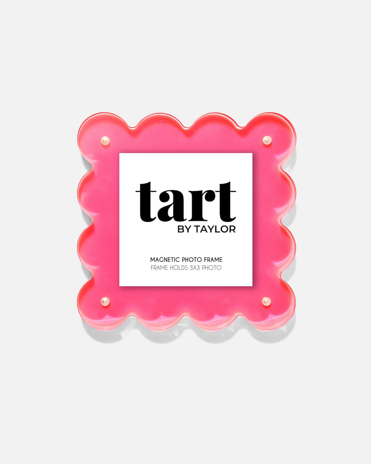 Neon Pink Acrylic Picture Frame - Thumbnail 2