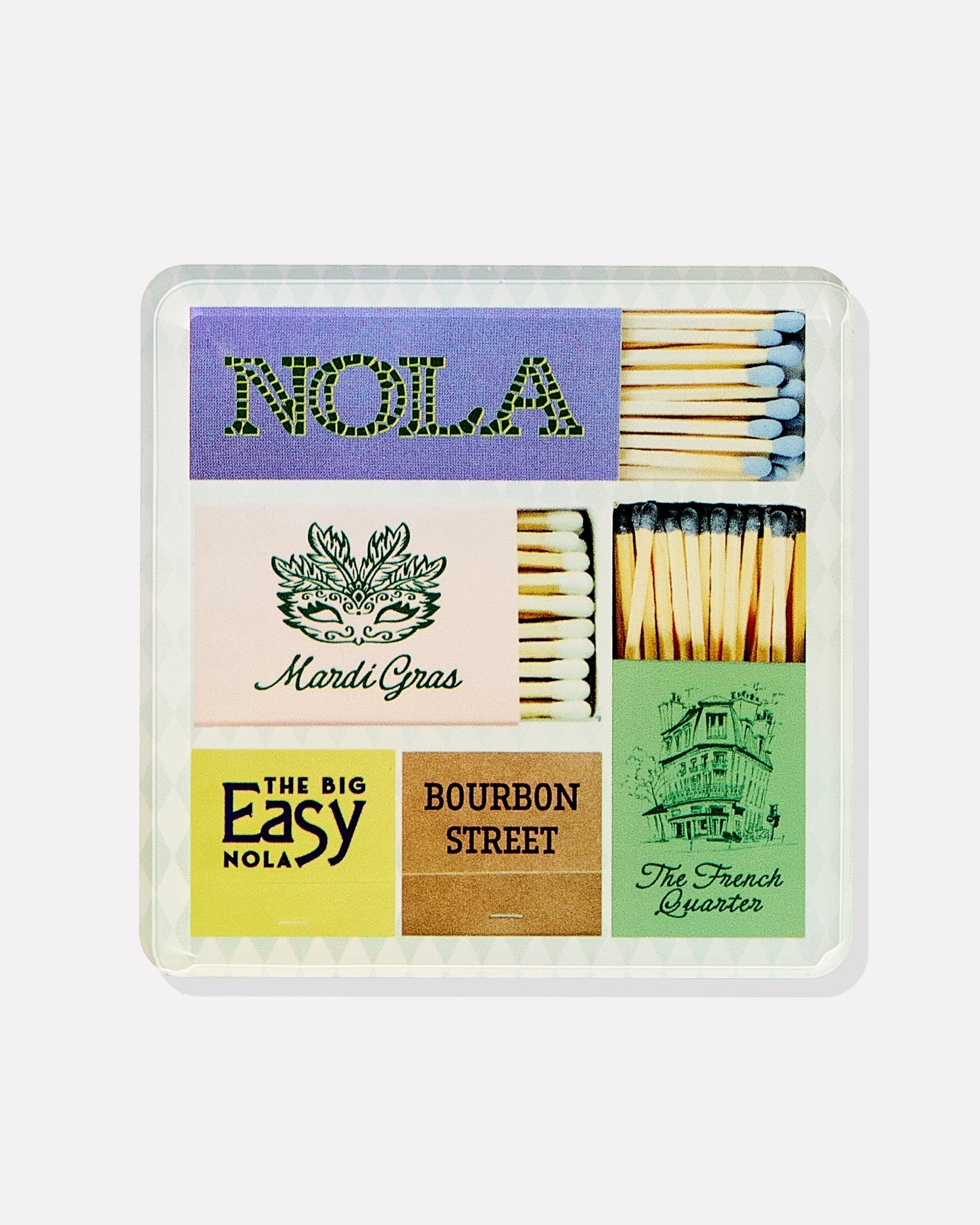 New Orleans Matchbook Coasters - Tart By Taylor