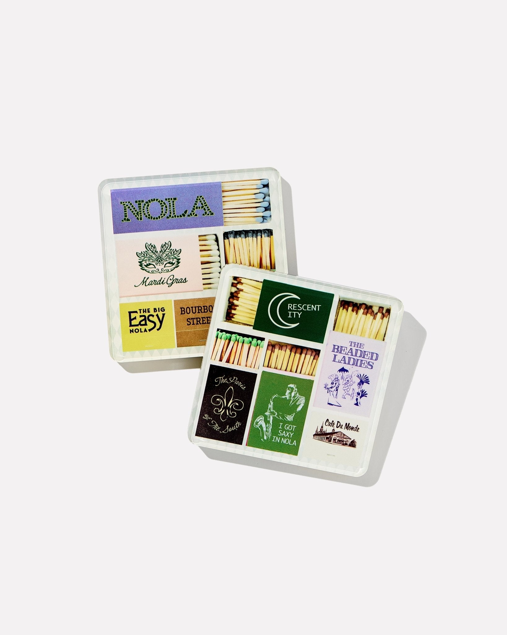 New Orleans Matchbook Coasters - Tart By Taylor