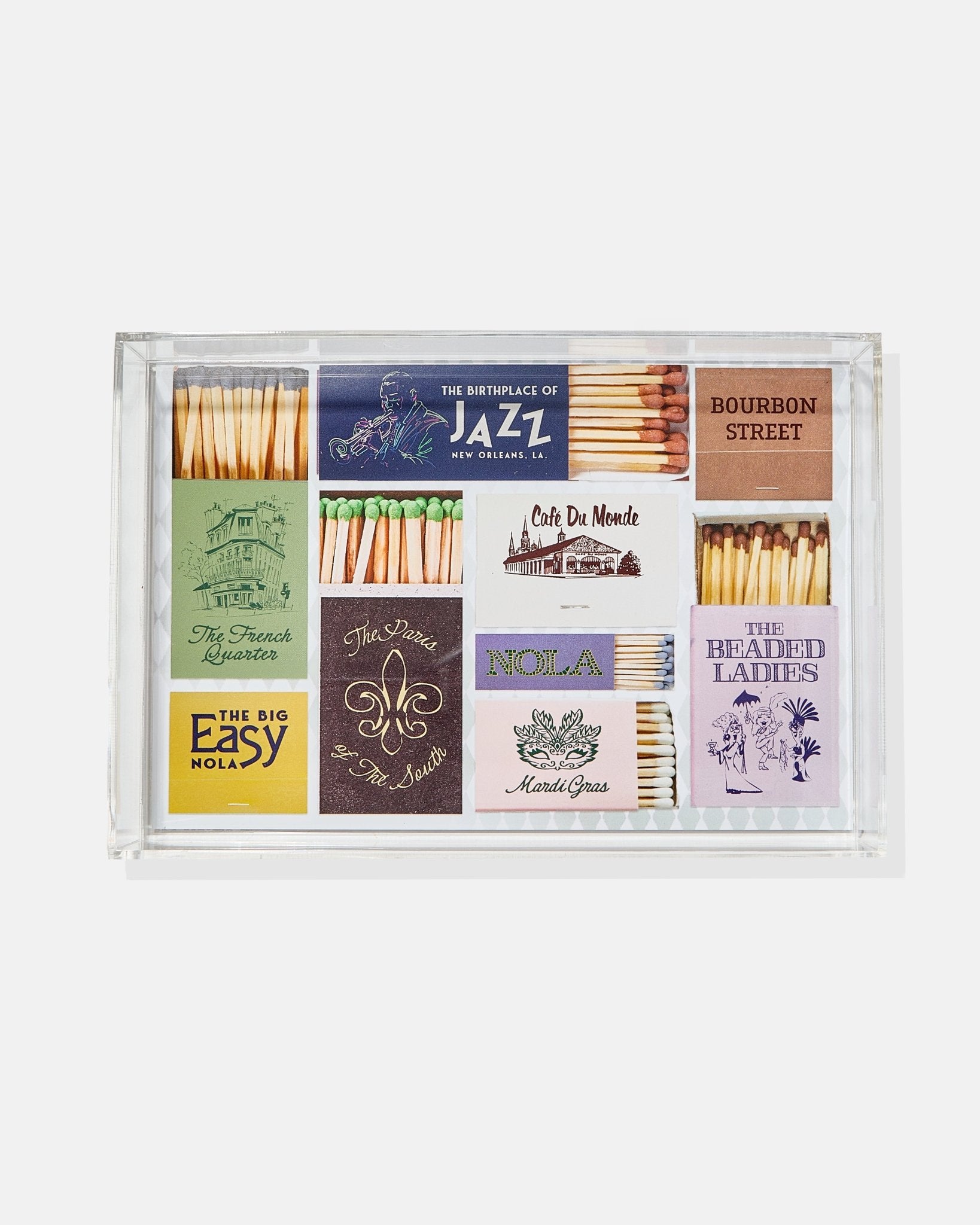 New Orleans Matchbook Small Tray - Tart By Taylor
