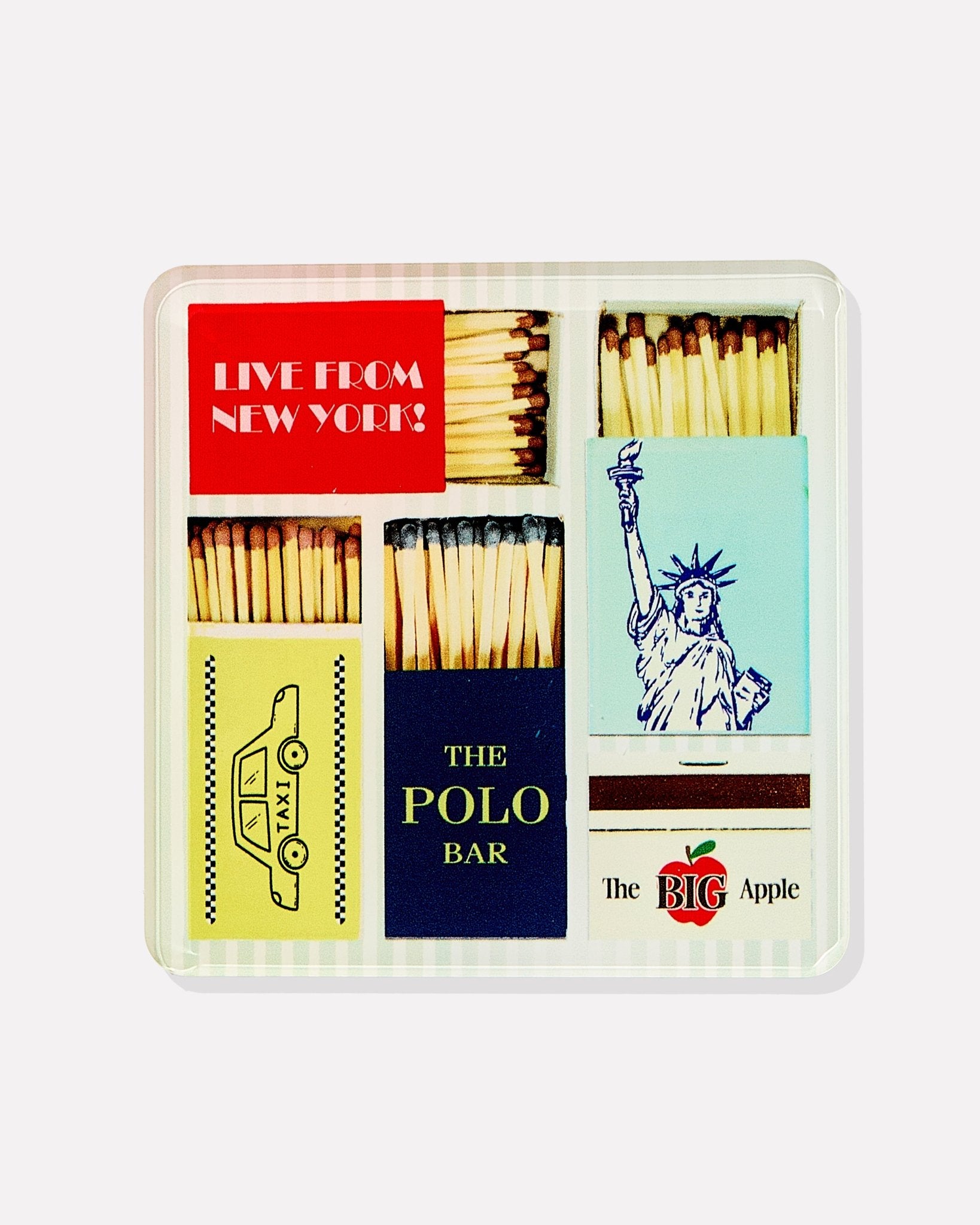 New York Matchbook Coasters - Tart By Taylor