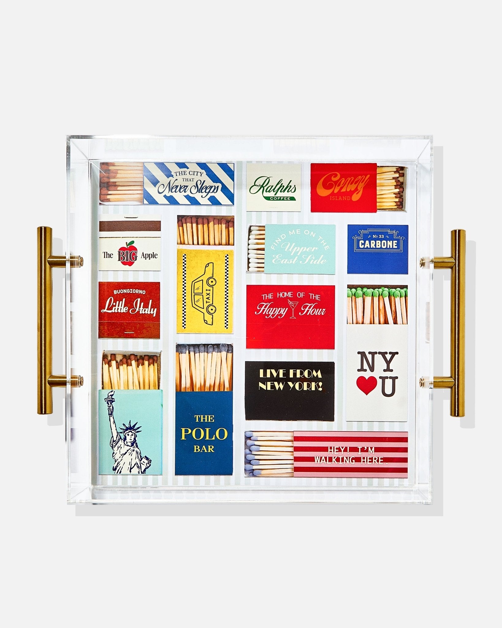 New York Matchbook Large Tray - Tart By Taylor