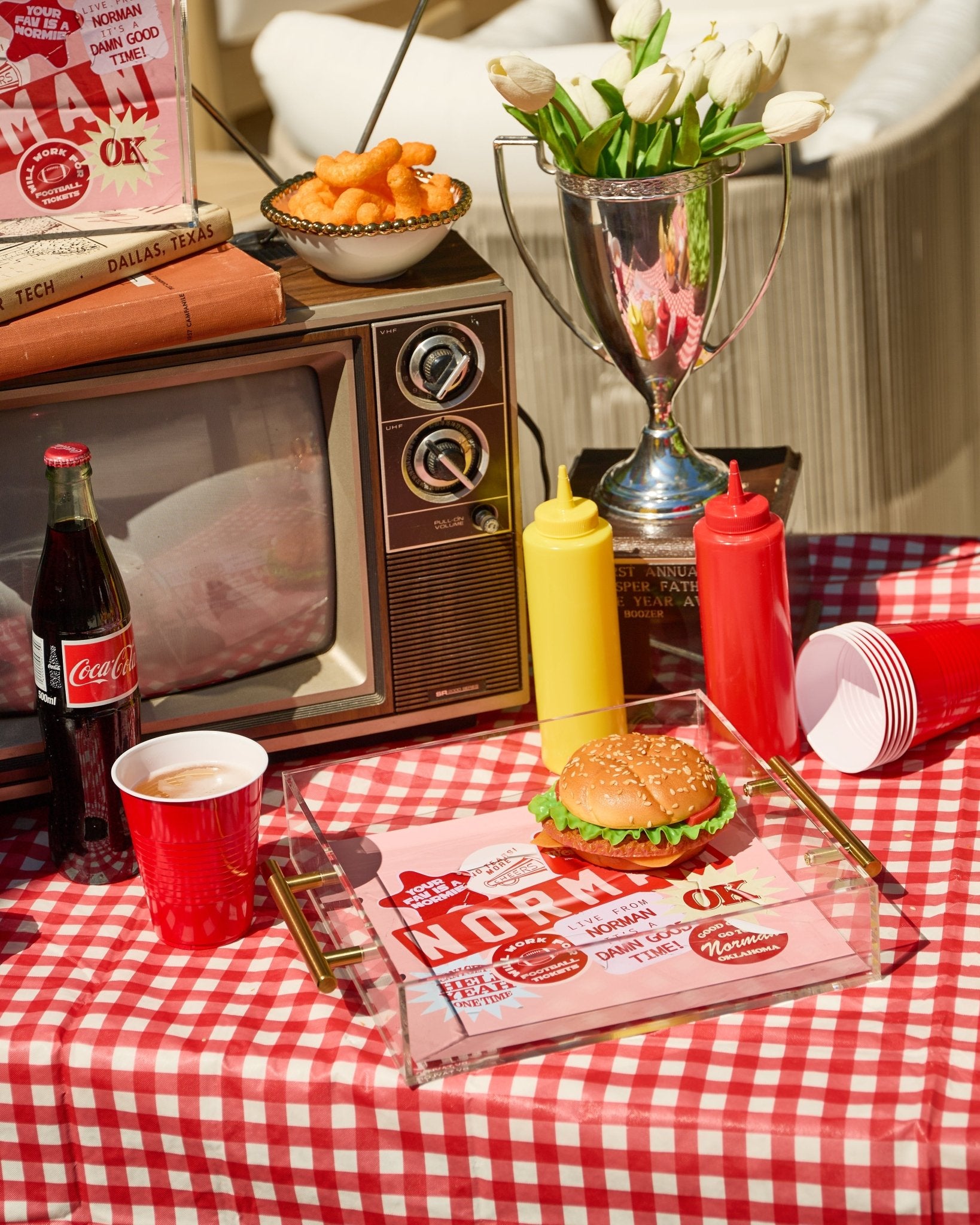 Norman Large Tray | Tailgate Collection - Tart By Taylor