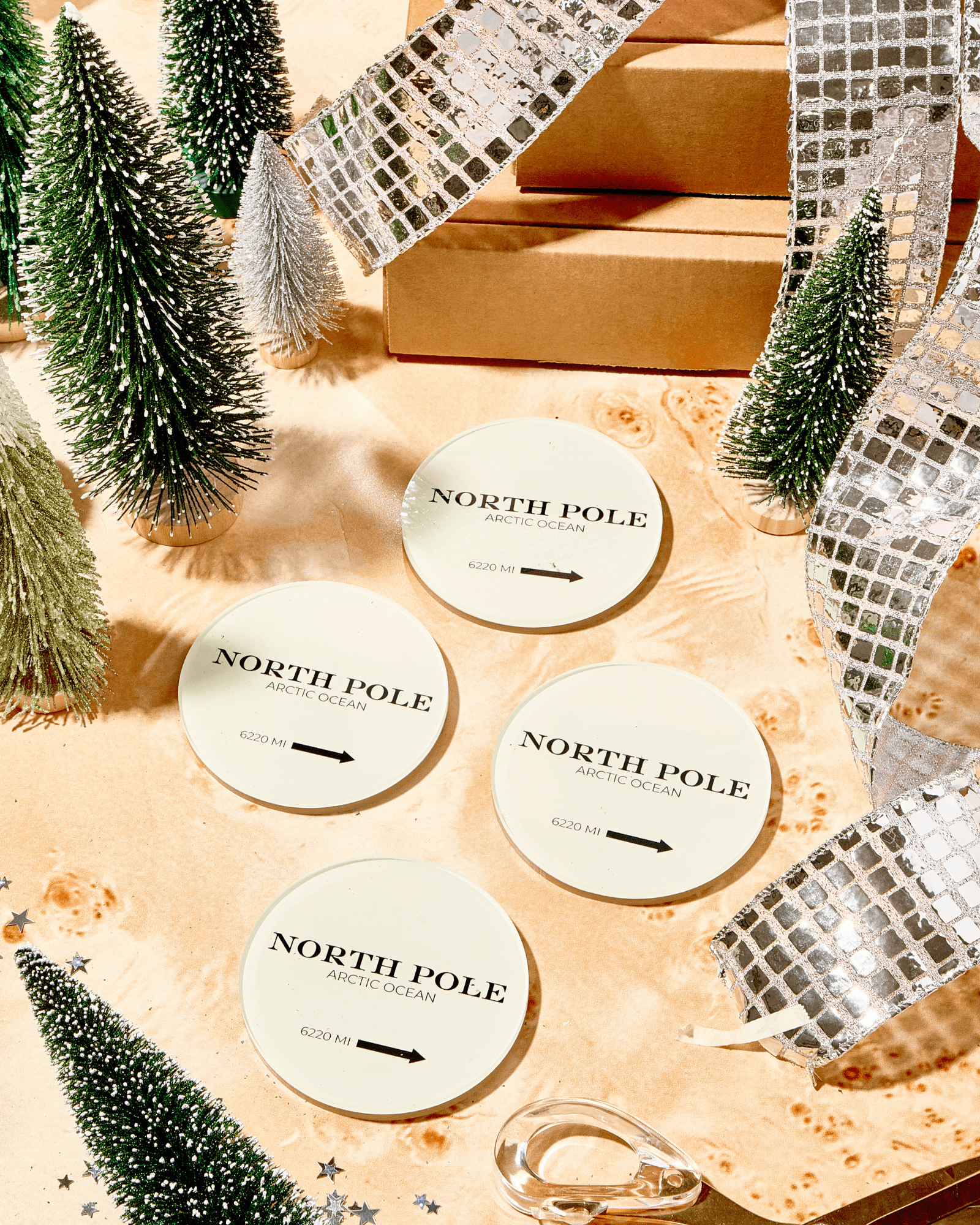 North Pole Coasters - Tart By Taylor
