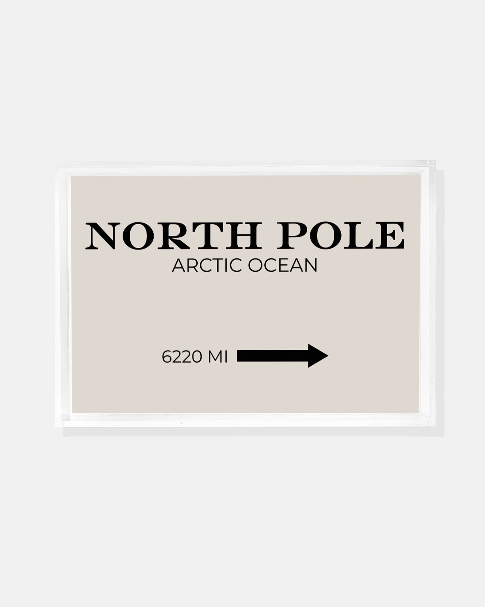 North Pole Small Tray - Tart By Taylor