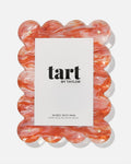 Orange Marbled Acrylic Picture Frame