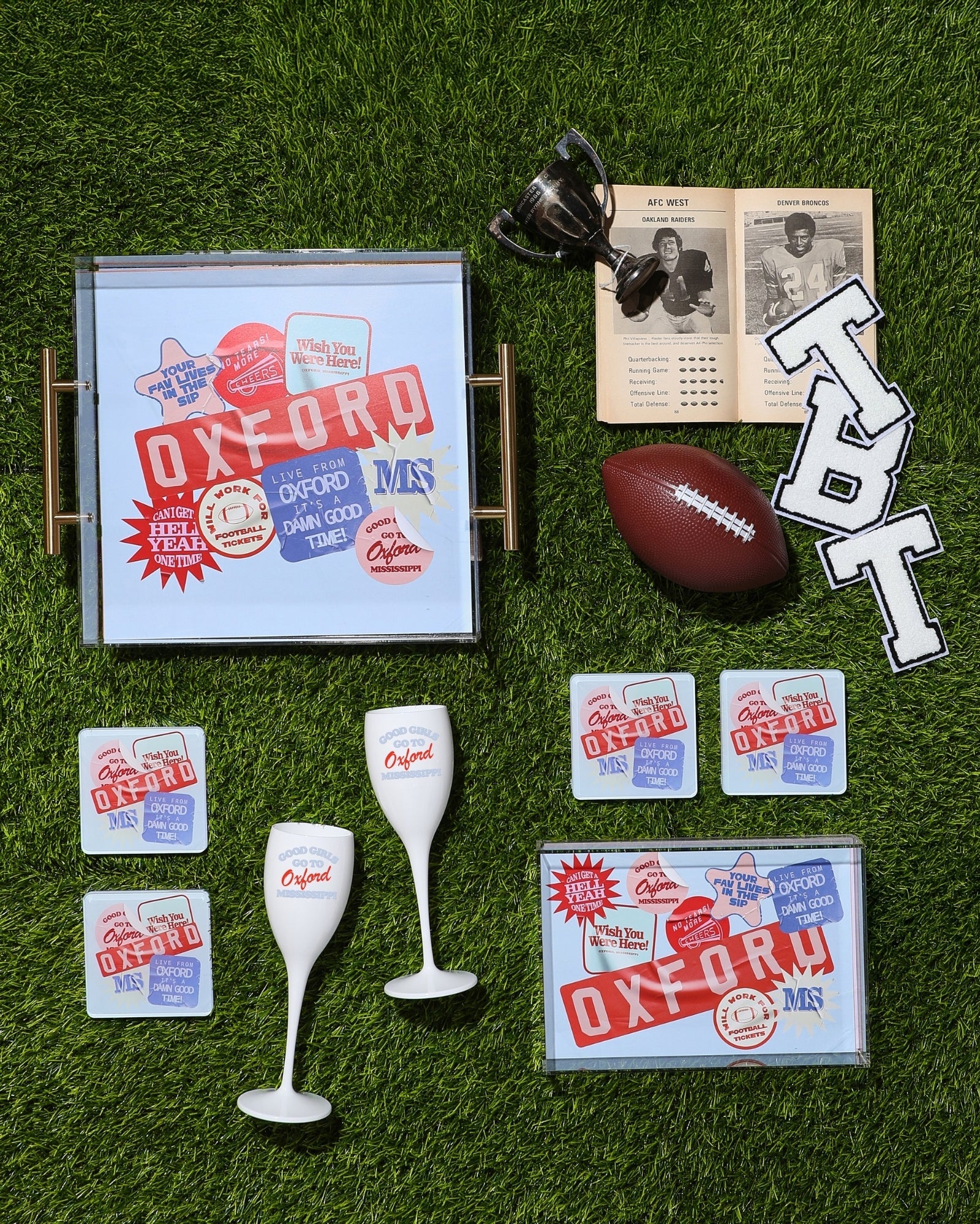 Oxford Large Tray | Tailgate Collection - Tart By Taylor