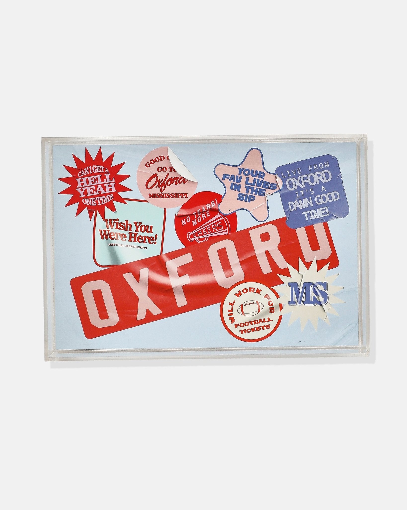 Oxford Small Tray | Tailgate Collection - Tart By Taylor