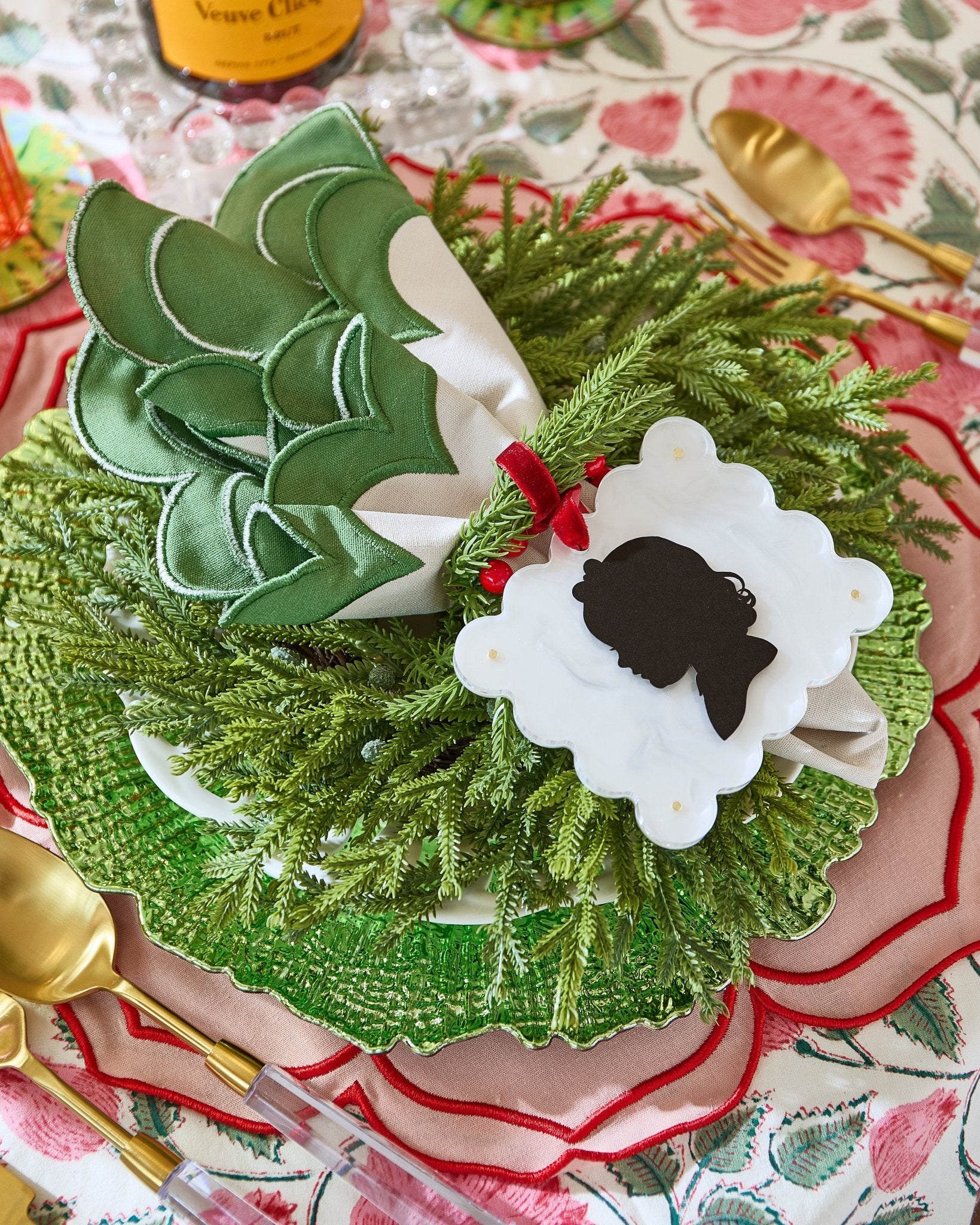 Pearl White Frame Ornament - Tart By Taylor
