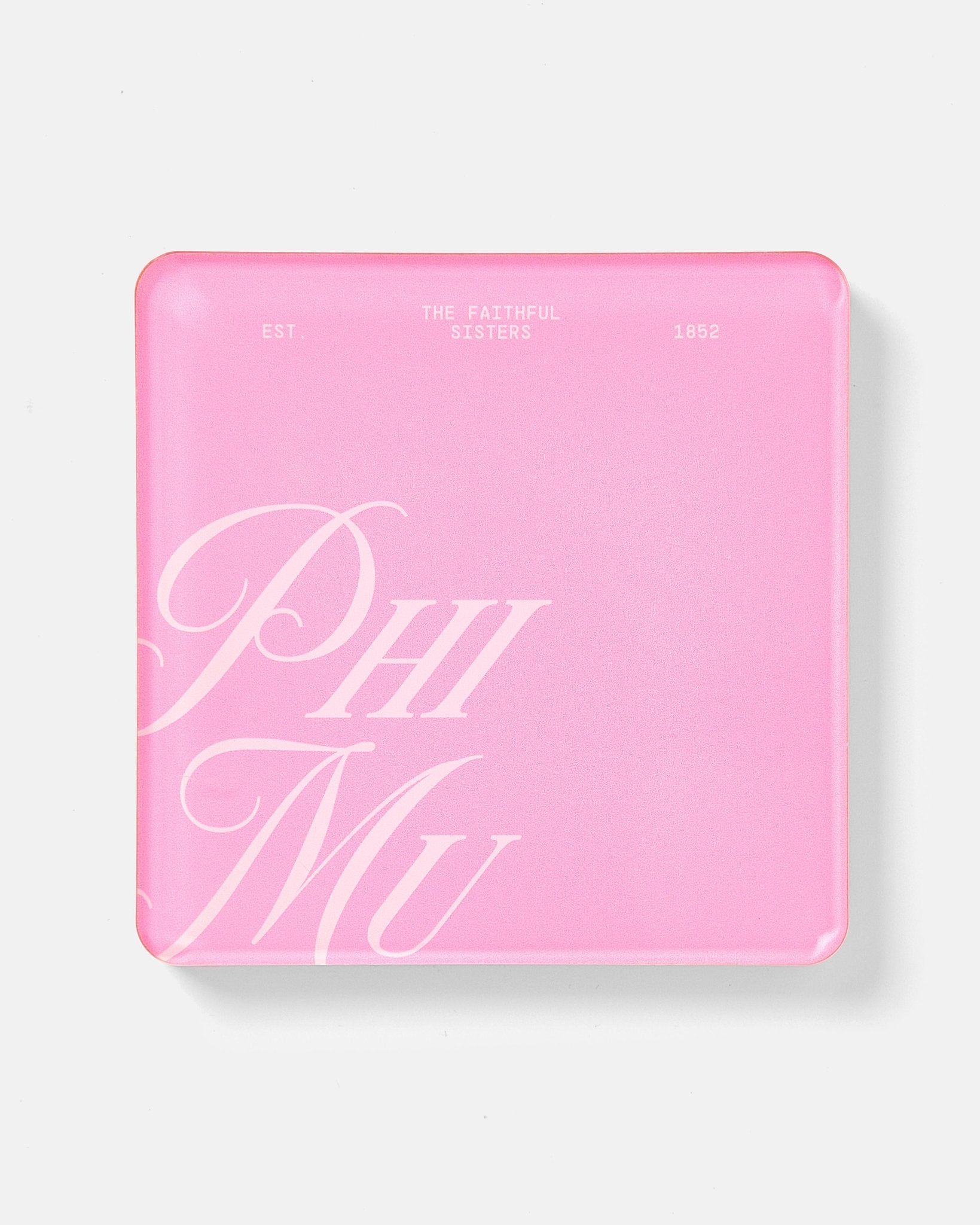 Phi Mu Coasters - Tart By Taylor