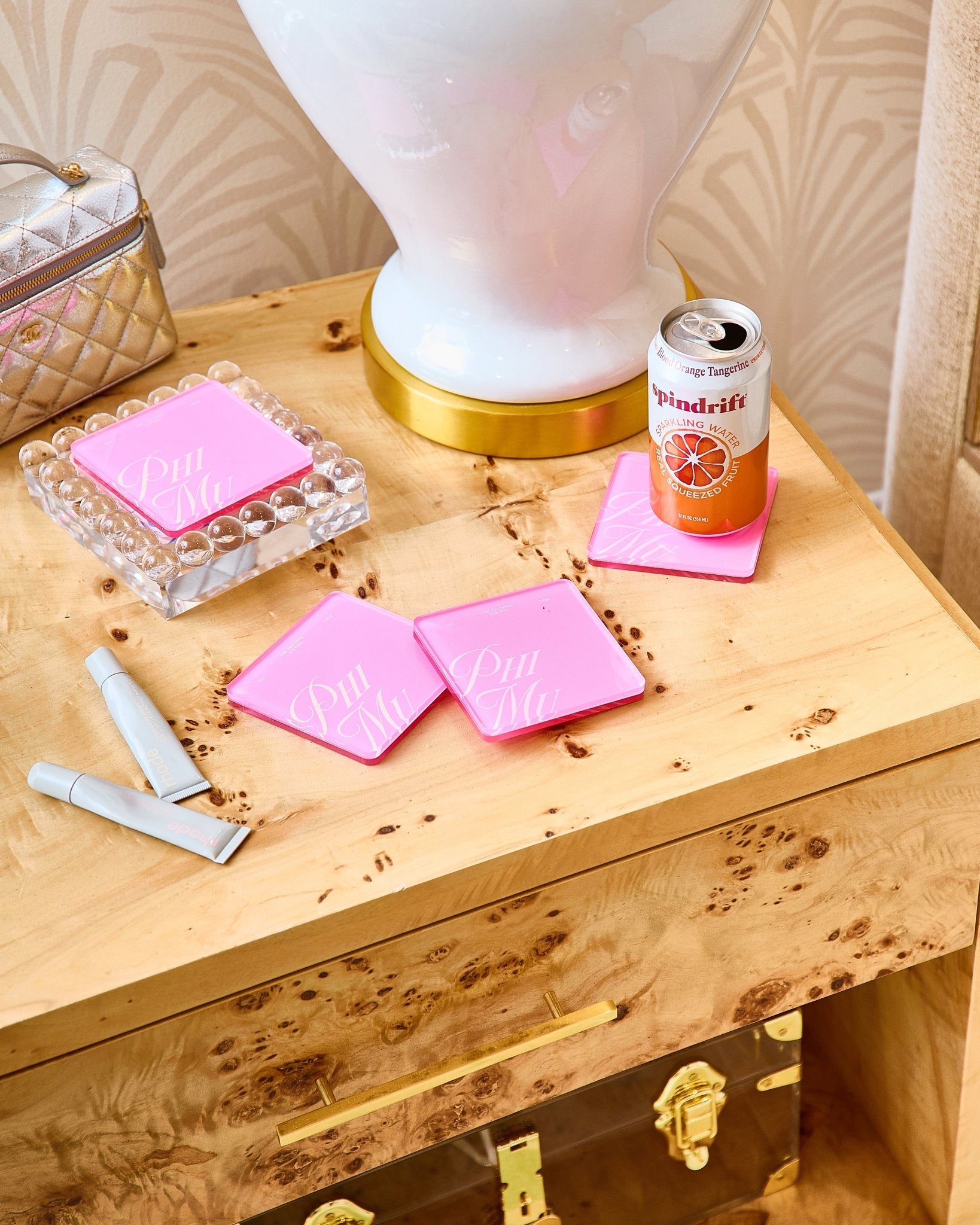 Phi Mu Coasters - Tart By Taylor