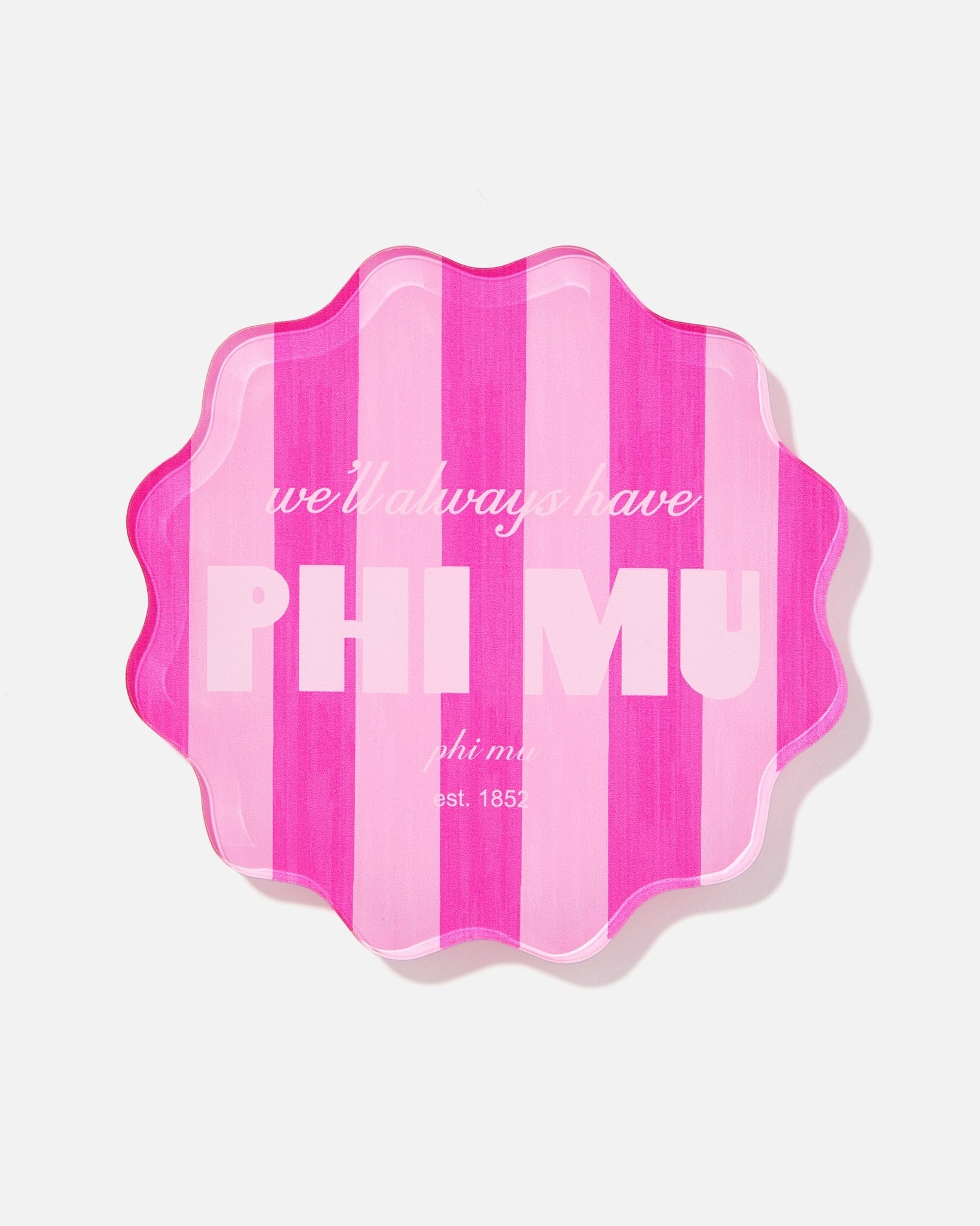 Phi Mu Coasters - Tart By Taylor