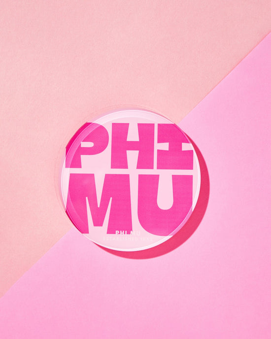 Phi Mu Coasters - Tart By Taylor