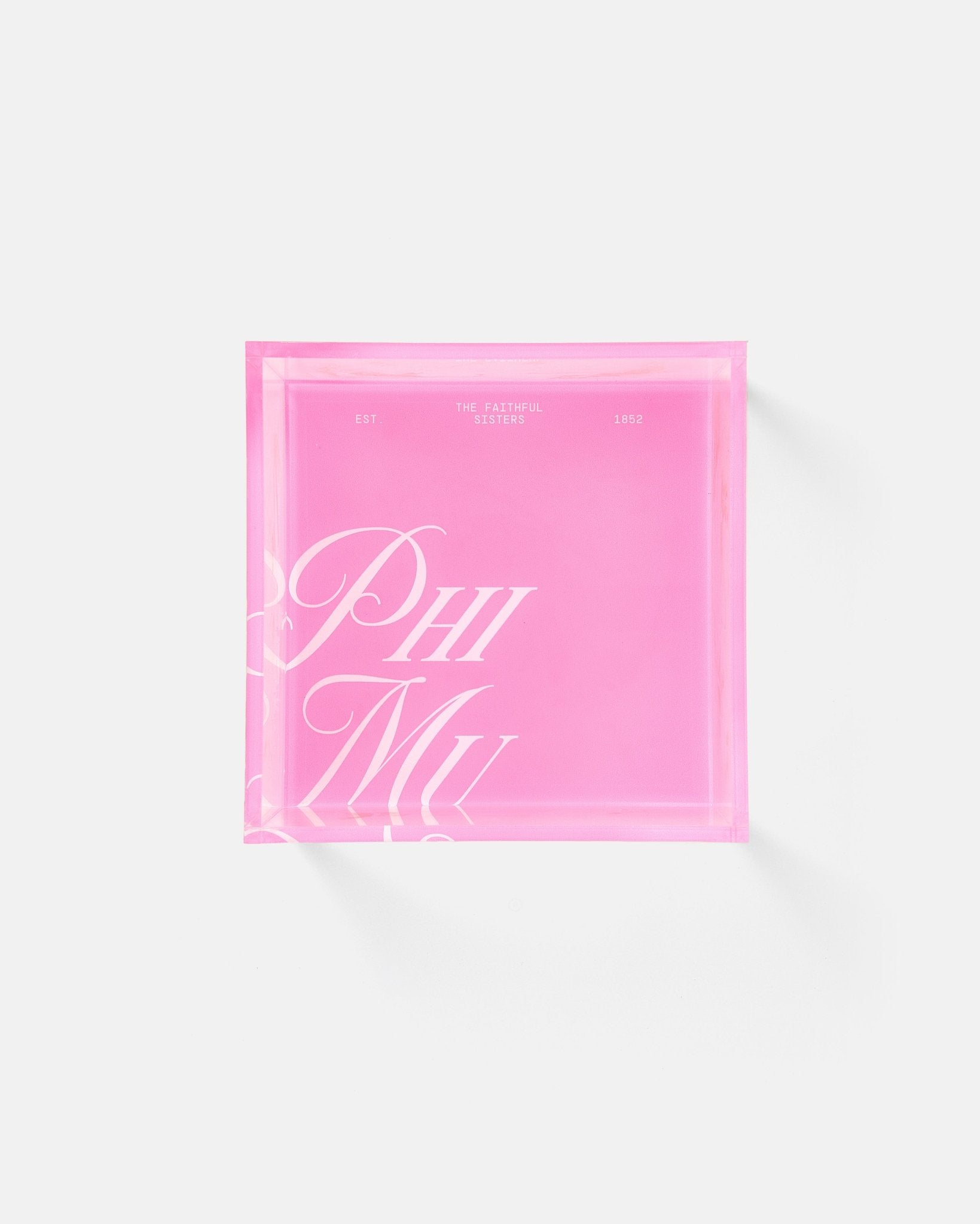 Phi Mu Trinket Tray - Tart By Taylor