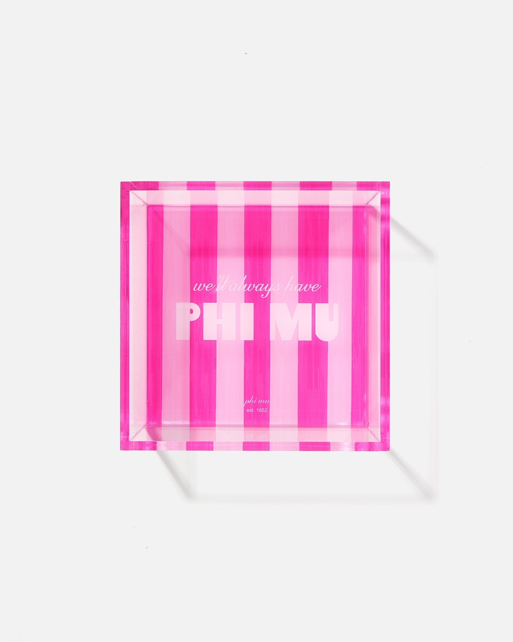 Phi Mu Trinket Tray - Tart By Taylor