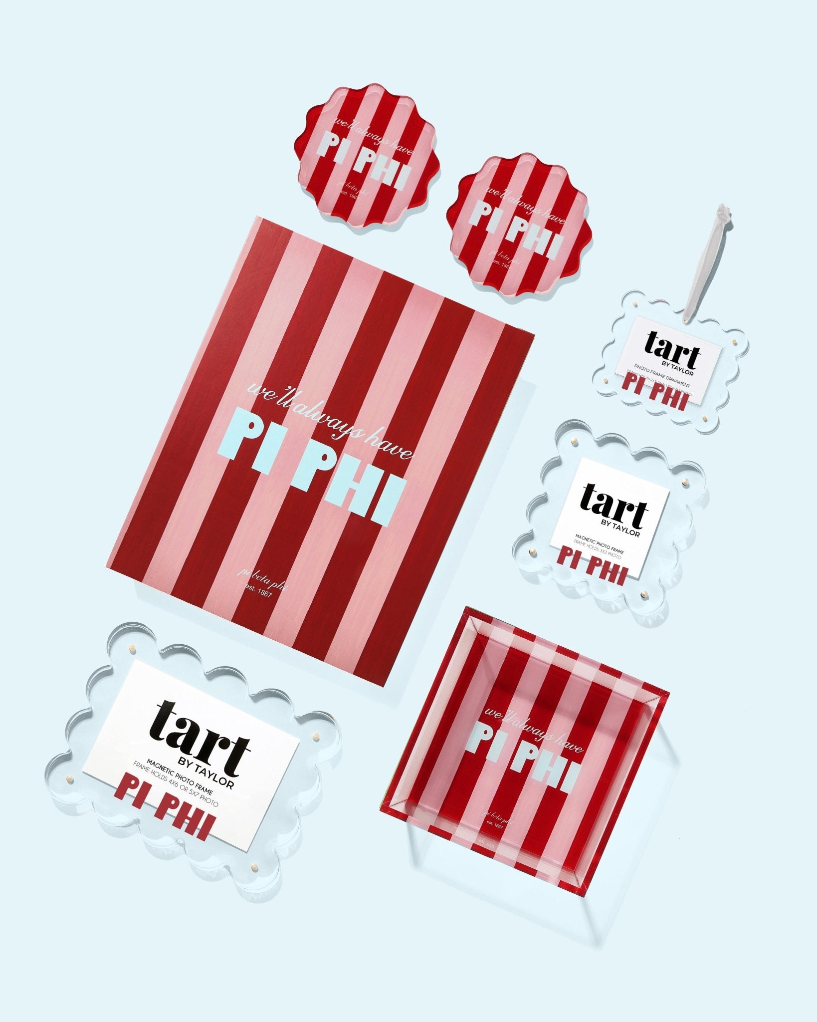 Pi Beta Phi Acrylic Picture Frame - Tart By Taylor