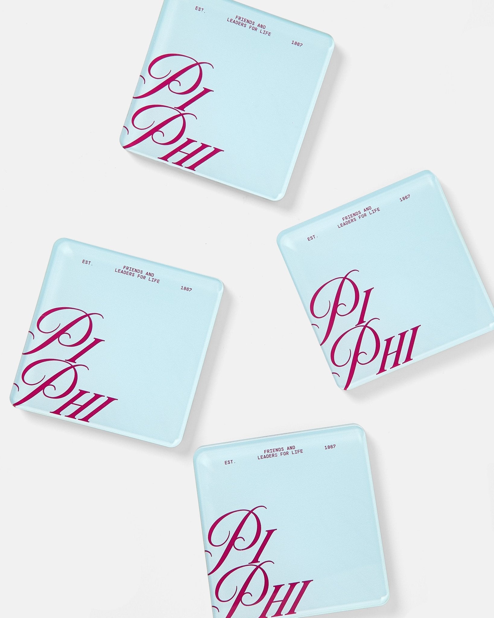Pi Beta Phi Coasters - Tart By Taylor
