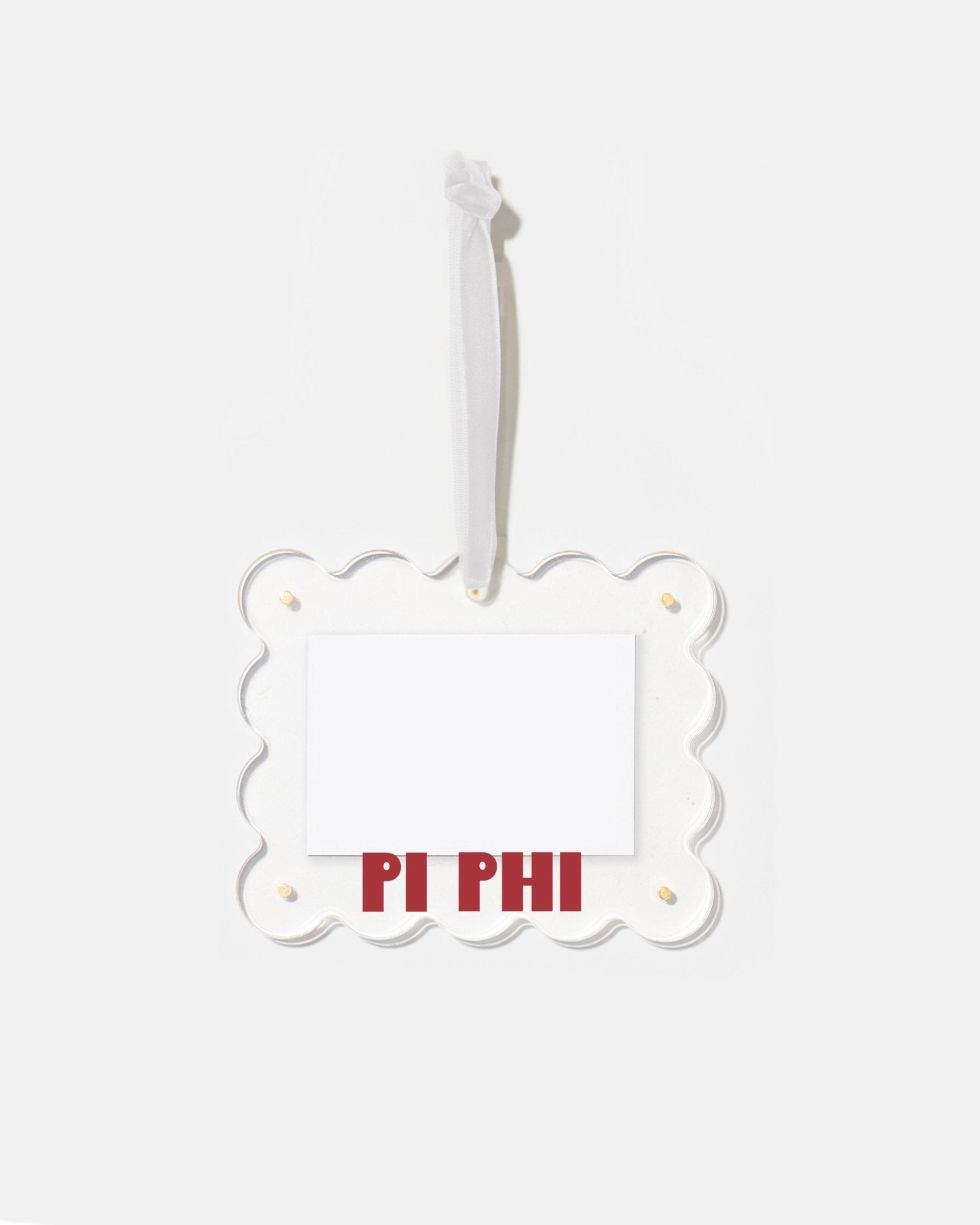 Pi Beta Phi Frame Ornament - Tart By Taylor