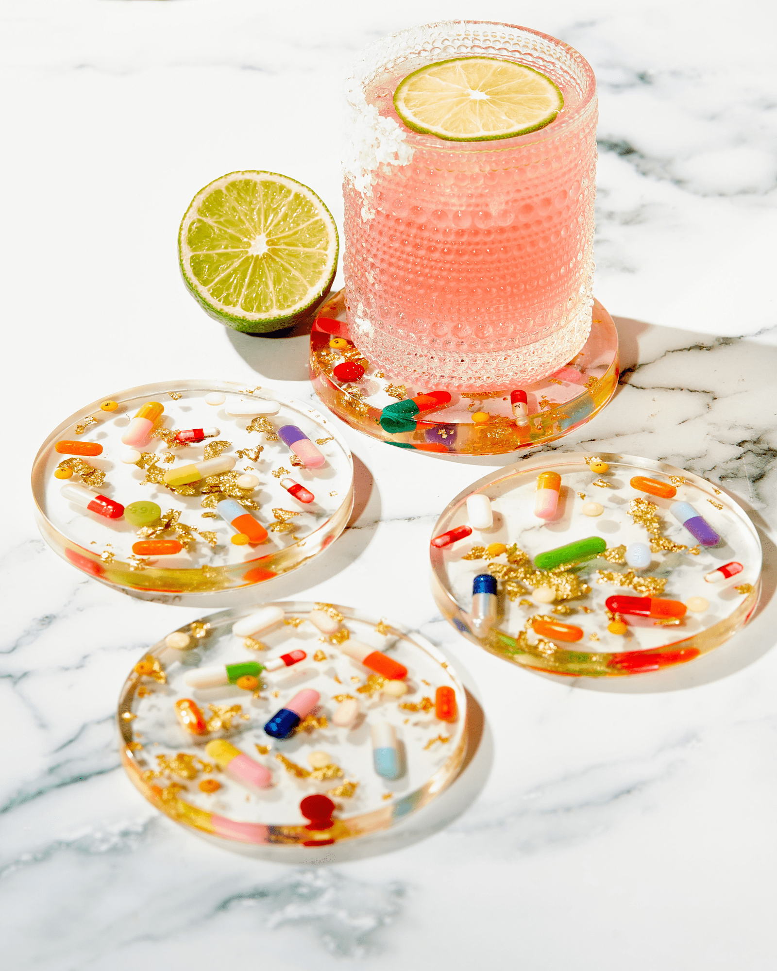 Pills + Gold Coasters - Thumbnail 3