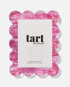 Pink Marbled Acrylic Picture Frame - Tart By Taylor - FRAME-MARB-PINK