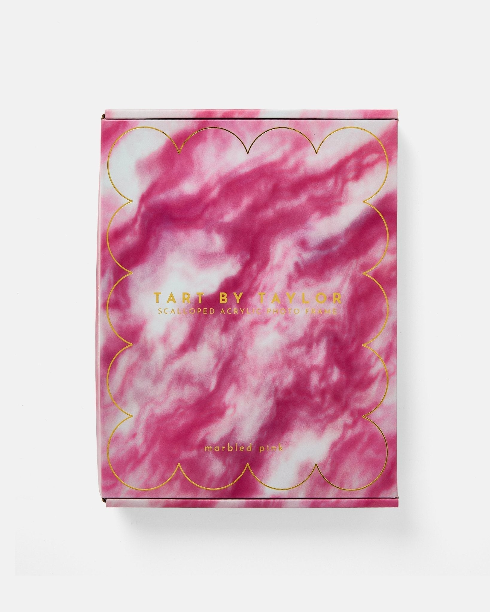 Pink Marbled Acrylic Picture Frame - Tart By Taylor